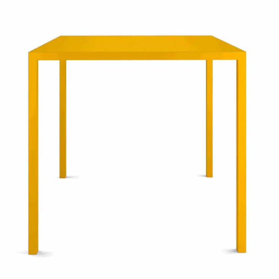 Square Outdoor Table Made in Italy - Benedict Viadurini