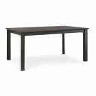 Extendable Garden Table Up to 240 cm in Aluminum Homemotion - Pemberton Viadurini