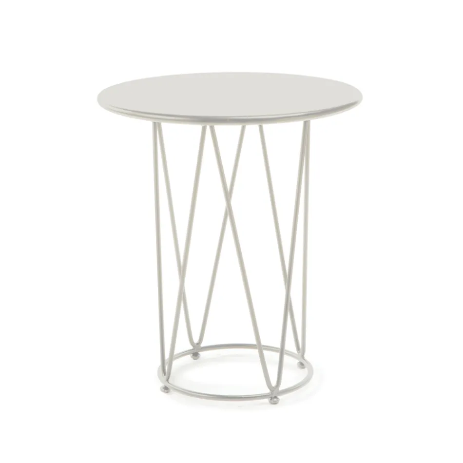 Steel Garden Table of Various Sizes Made in Italy - Brienne Viadurini