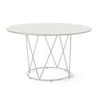 Steel Garden Table of Various Sizes Made in Italy - Brienne Viadurini