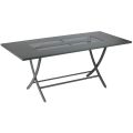 Garden Table in Galvanized Steel Made in Italy - Blair