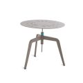 Aluminum Garden Table Adjustable in Height Made in Italy - Amata
