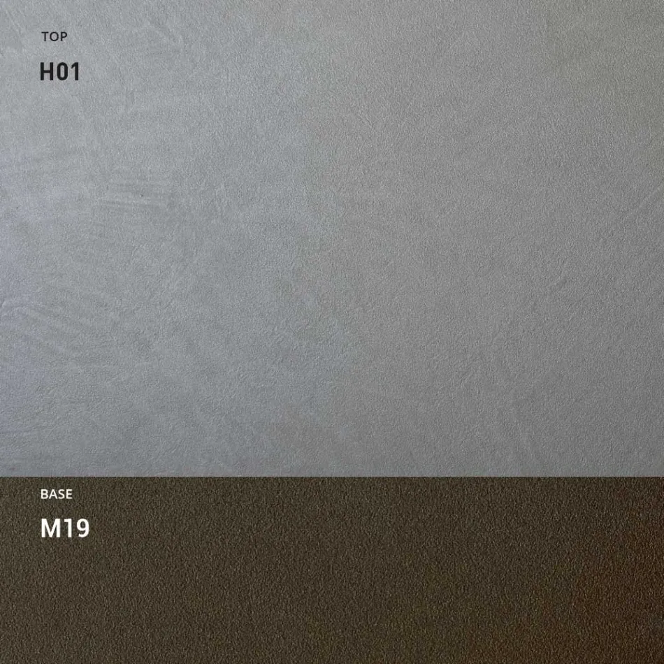 HPL Garden Table with Aluminum Structure Made in Italy - Carl Viadurini