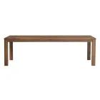 Rectangular Garden Table Made of Recycled Teak - Elianto  Viadurini