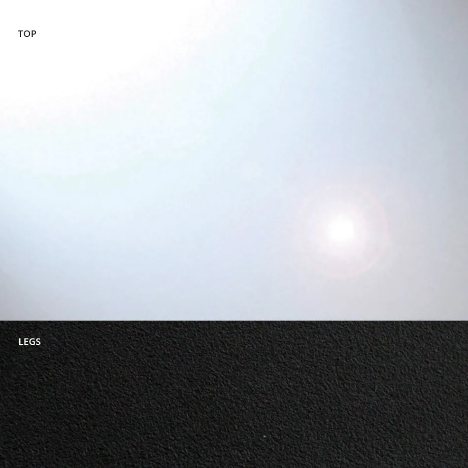 Barrel-shaped Dining Table in Glass and Steel Made in Italy - Cave Viadurini