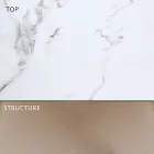 Extendable Outdoor Dining Table 318 cm in Aluminum and Stoneware - Filomena Viadurini