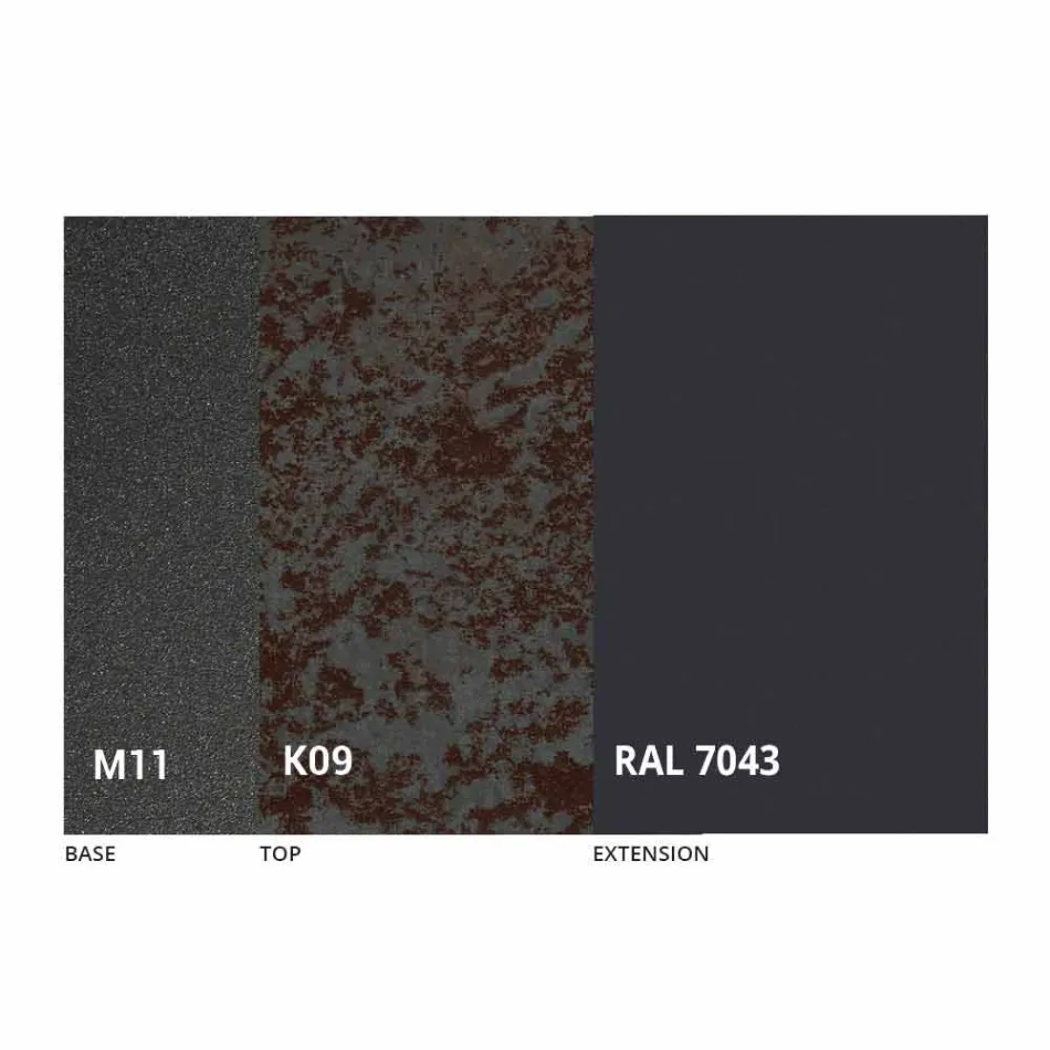 Extendable Dining Table to 180 cm in Ceramic Made in Italy - Pitagora Viadurini