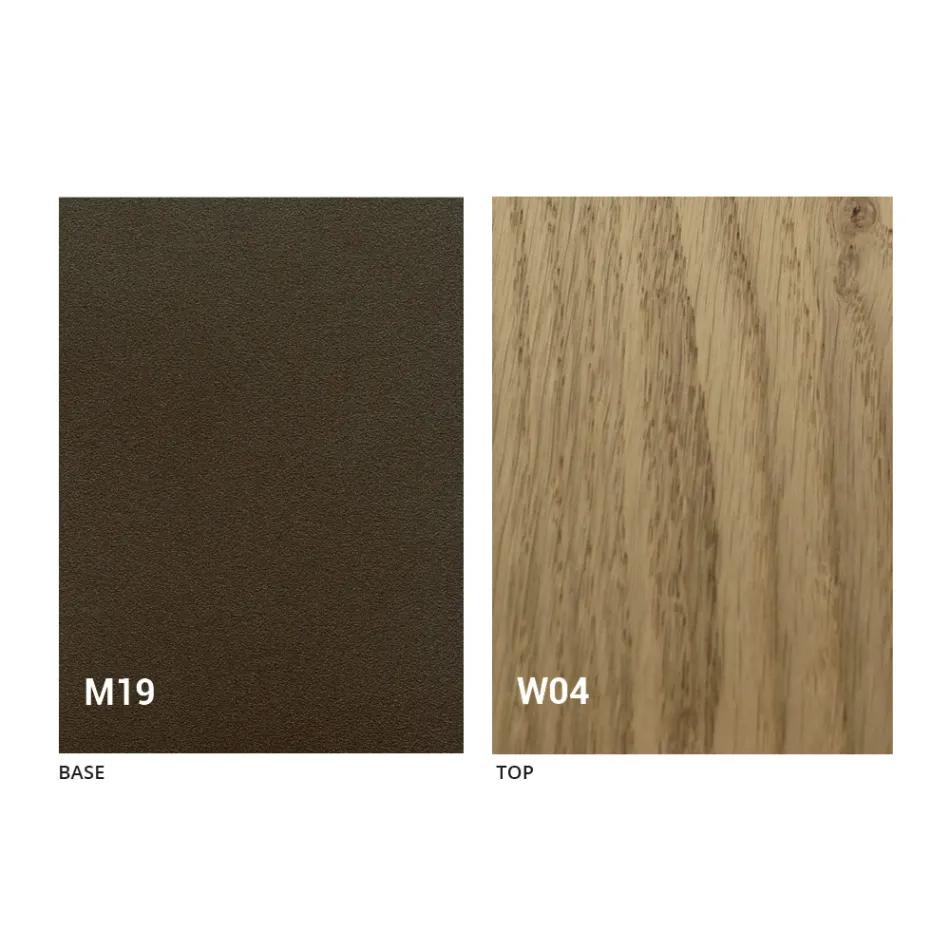 Extendable Dining Table Up to 160 cm in Wood Made in Italy - Eugenia Viadurini