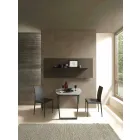 Extendable Dining Table Up to 170 cm in Ceramic Made in Italy - Tremiti Viadurini