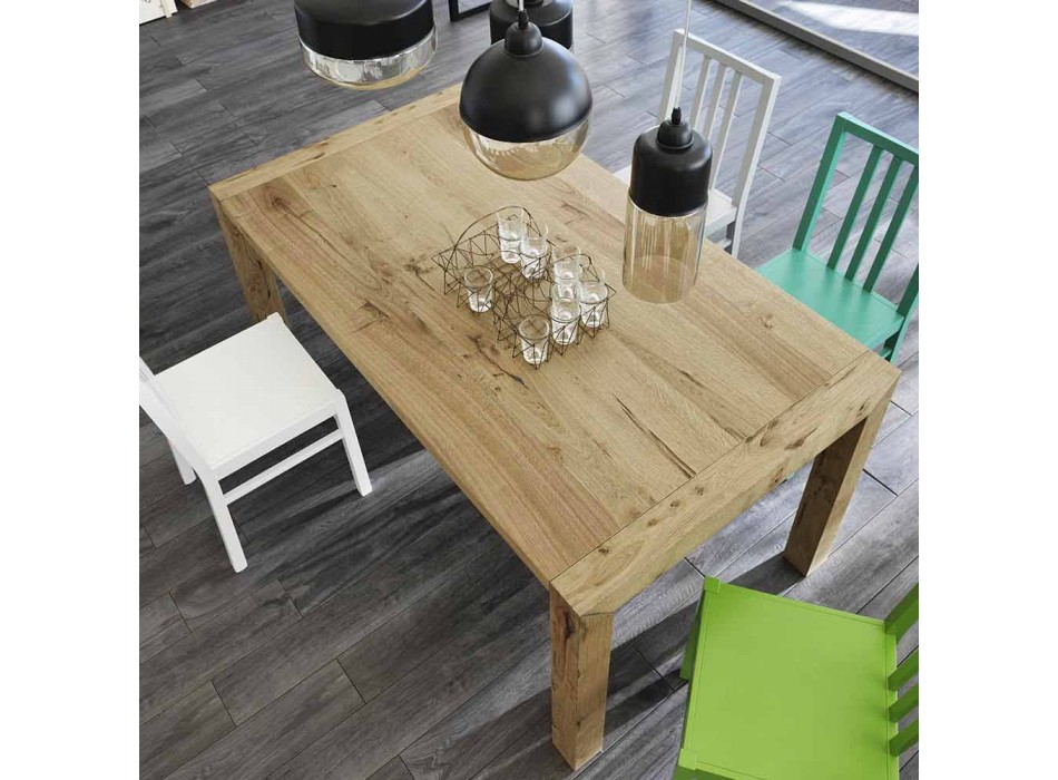 Ciro oak extending table up to 240 cm