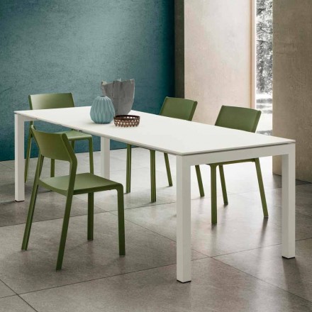 Extendable Dining Table Up to 240 cm in Fenix Made in Italy - Monolith Viadurini