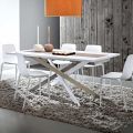 Extendable Dining Table Up to 250 cm in Fenix Made in Italy - Carlino