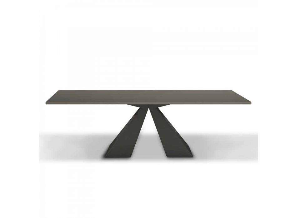 Extendable Dining Table up to 300 cm in Fenix Made in Italy - Dalmatian Viadurini