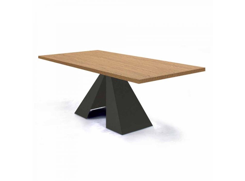 Extendable Dining Table up to 300 cm in Wood Made in Italy - Dalmatian Viadurini