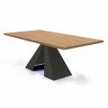 Extendable Dining Table Up to 300 cm in Wood Made in Italy - Dalmata