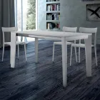 Extendable Dining Table up to 310 cm in Melamine Made in Italy - Seventies Viadurini