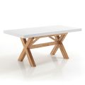 Extendable Dining Table up to 360 cm in Solid Wood - Maximum