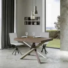 Extendable Dining Table up to 440 cm of Made in Italy Design - Rally Viadurini