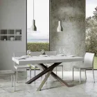 Extendable Dining Table up to 440 cm of Made in Italy Design - Rally Viadurini