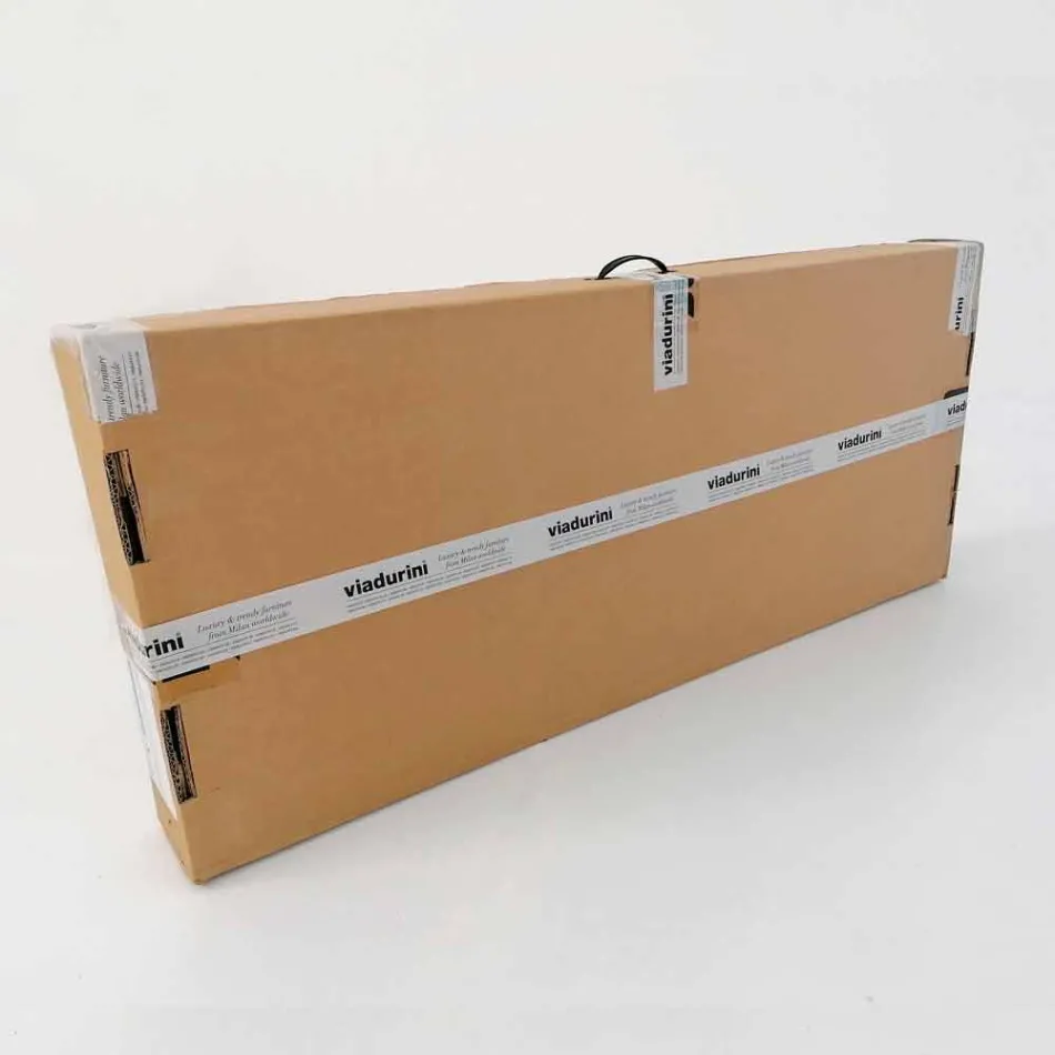 Extendable dining table up to 450 cm in laminate Made in Italy - Salentino Viadurini