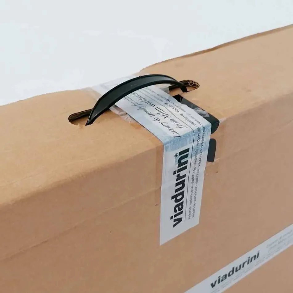 Extendable dining table up to 450 cm in laminate Made in Italy - Salentino Viadurini