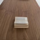 Extendable Dining Table in Wood Veneer Various Finishes - Gerry Viadurini