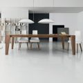 Extendable Dining Table in Wood Veneer Various Finishes - Gerry