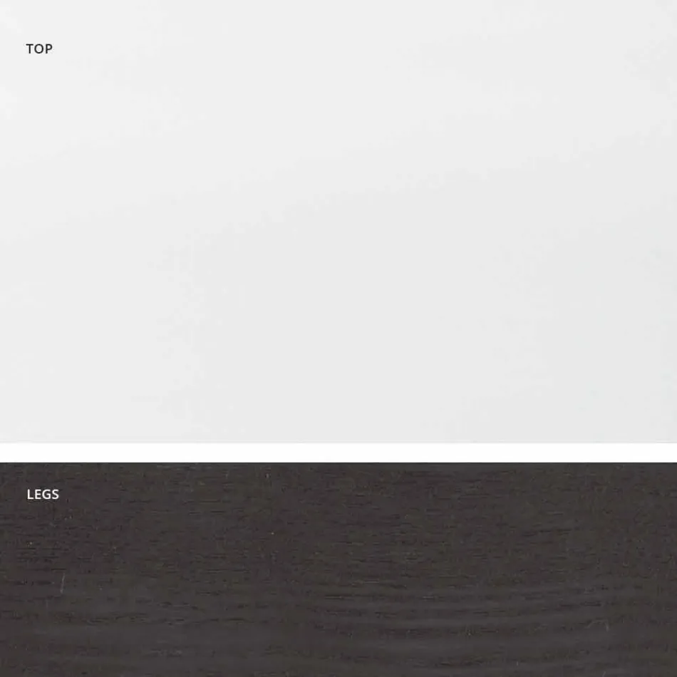 Extendable modern glass dining table made in Italy, Azad Viadurini