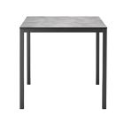 Dining Table with Square Top in Stratified Made in Italy - Rondo Viadurini