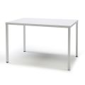Outdoor Dining Table in Painted Steel Made in Italy - Zesto
