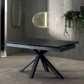 Extendable Dining Table of Design with Ceramic Top Up to 240 cm - Ultron