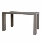 Modern design dining table in solid oak, L160xP90cm, Loran Viadurini