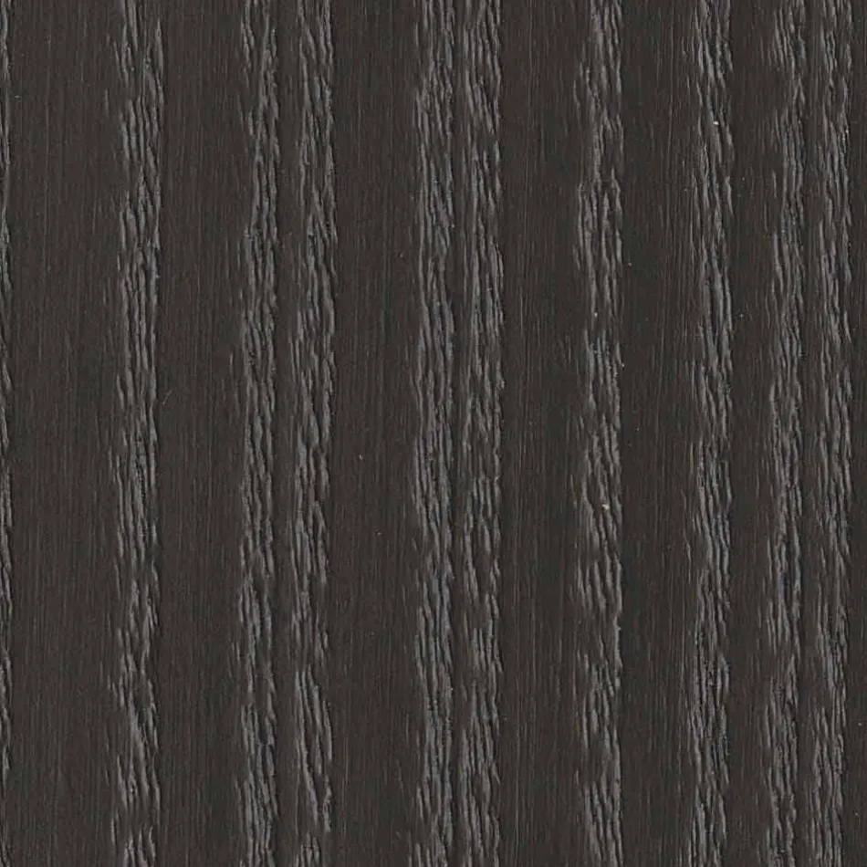 Design Dining Table in Smoked Glass and Oiled Ash Made in Italy - Croma Viadurini