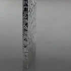 Dining Table in Veneer and Hammered Steel Made in Italy - Strappo Viadurini