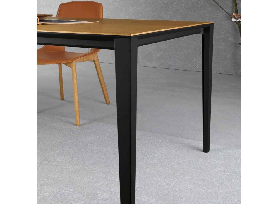 Modern Extendable Dining Table, Aluminum Structure - Bolsena Viadurini