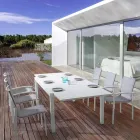 Extendable Outdoor Dining Table Up to 270 cm in Aluminum - Veria Viadurini