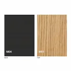 Round Extendable Dining Table with Wooden Top Made in Italy - Crodino Viadurini