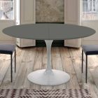 Round Extendable Dining Table up to 170 cm Made in Italy - Dollars Viadurini