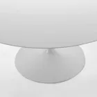 Round Dining Table with Laminate Top Made in Italy – Dollars Viadurini
