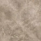 Round Design Dining Table in Polished Stoneware and Wood Made in Italy - Madame Viadurini