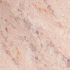 Round Design Dining Table in Polished Stoneware and Wood Made in Italy - Madame Viadurini