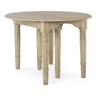 Round Dining Table Extendable to 272 cm in Homemotion Wood - Guglio Viadurini