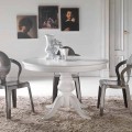 Round classic design dining table Oliva