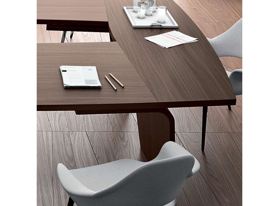 Modern meeting table by Andrea Stramigioli - Butterfly Viadurini