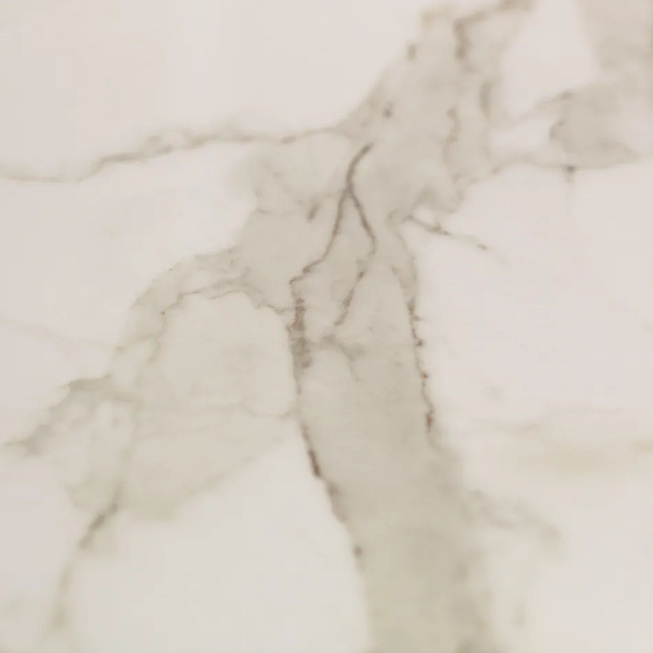 Fixed Living Room Table with Ceramic Top Made in Italy - Holidays Viadurini