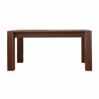 Extendable design table up to 260cm in Jacob oak Viadurini