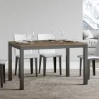 Design Table with Wooden Top Extendable up to 440 cm Made in Italy - Foxy Viadurini