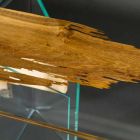 of dolphin wooden design table and Venice Venetian glass Viadurini