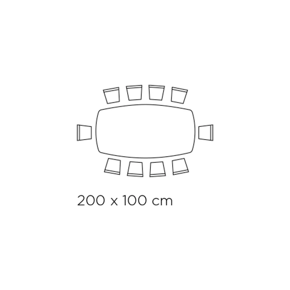 Fixed Barrel-shaped Table in Ceramic and Ash Wood Made in Italy - North Viadurini