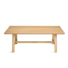 Fixed Eight-Seater Table with MDF Finish in Two Colors - Talia Viadurini